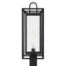 Quoizel - JAY9009MBK - One Light Outdoor Post Lantern - Jayce - Matte Black