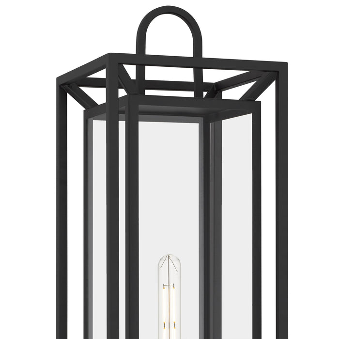 Quoizel - JAY9009MBK - One Light Outdoor Post Lantern - Jayce - Matte Black