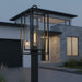 Quoizel - JAY9009MBK - One Light Outdoor Post Lantern - Jayce - Matte Black