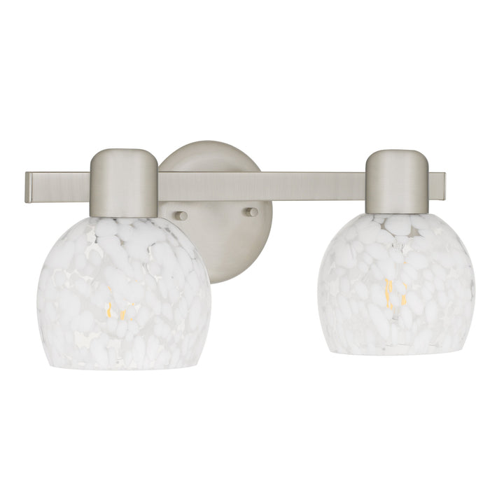 Quoizel - LAY8616BN - Two Light Vanity - Layton - Brushed Nickel