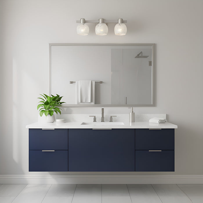 Quoizel - LAY8622BN - Three Light Vanity - Layton - Brushed Nickel