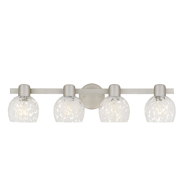 Quoizel - LAY8630BN - Four Light Vanity - Layton - Brushed Nickel