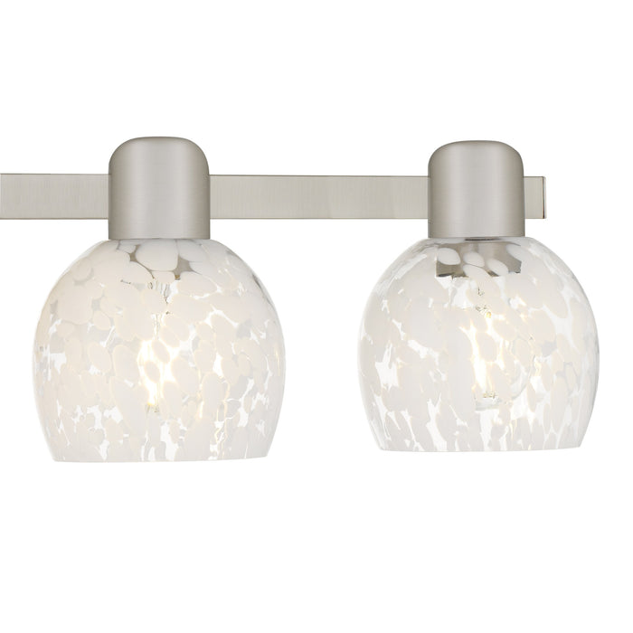 Quoizel - LAY8630BN - Four Light Vanity - Layton - Brushed Nickel