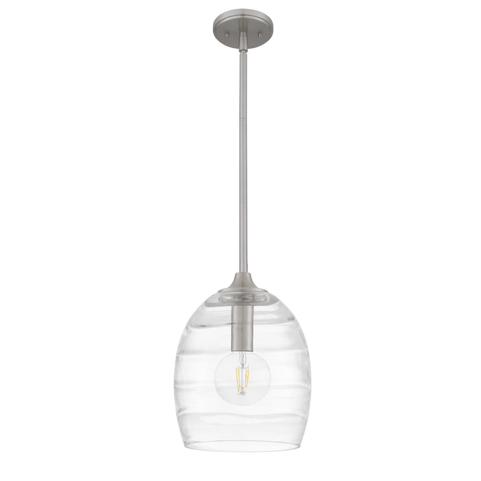 Quoizel - LCY1810BN - One Light Mini Pendant - Lucy - Brushed Nickel