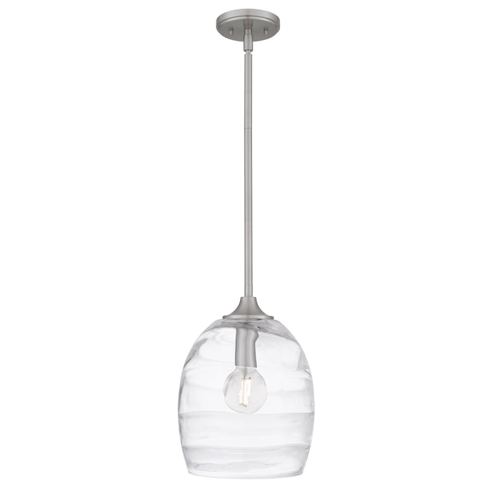 Quoizel - LCY1810BN - One Light Mini Pendant - Lucy - Brushed Nickel