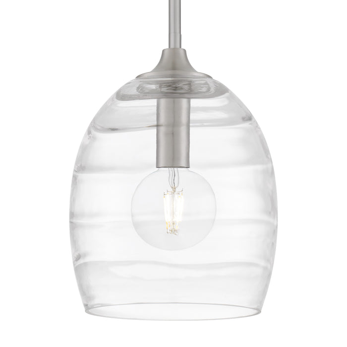 Quoizel - LCY1810BN - One Light Mini Pendant - Lucy - Brushed Nickel