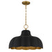 Quoizel - LEA2820MBK - Four Light Pendant - Leanne - Matte Black