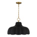 Quoizel - LEA2820MBK - Four Light Pendant - Leanne - Matte Black