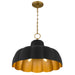 Quoizel - LEA2820MBK - Four Light Pendant - Leanne - Matte Black