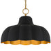 Quoizel - LEA2820MBK - Four Light Pendant - Leanne - Matte Black