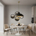 Quoizel - LEA2820MBK - Four Light Pendant - Leanne - Matte Black