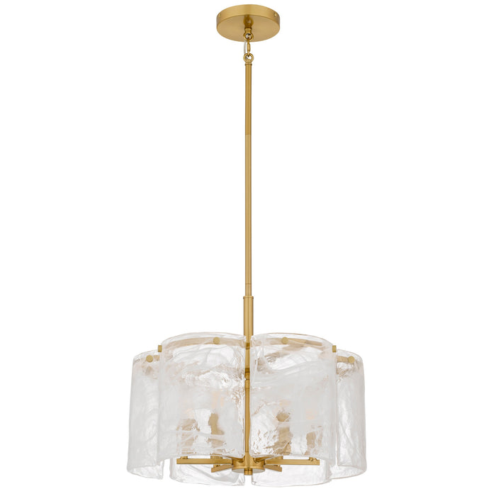 Quoizel - MAI2818BRG - Six Light Pendant - Maisie - Brushed Gold