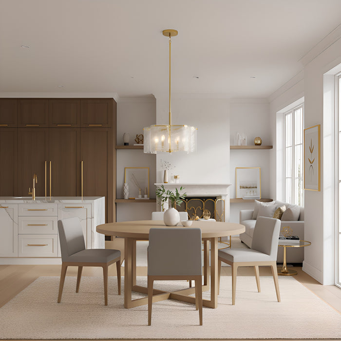 Quoizel - MAI2818BRG - Six Light Pendant - Maisie - Brushed Gold