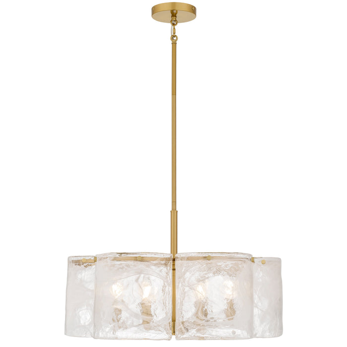 Quoizel - MAI2824BRG - Six Light Pendant - Maisie - Brushed Gold