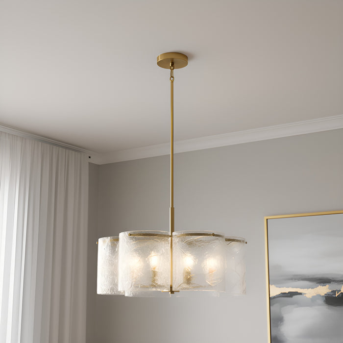 Quoizel - MAI2824BRG - Six Light Pendant - Maisie - Brushed Gold