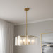 Quoizel - MAI2824BRG - Six Light Pendant - Maisie - Brushed Gold