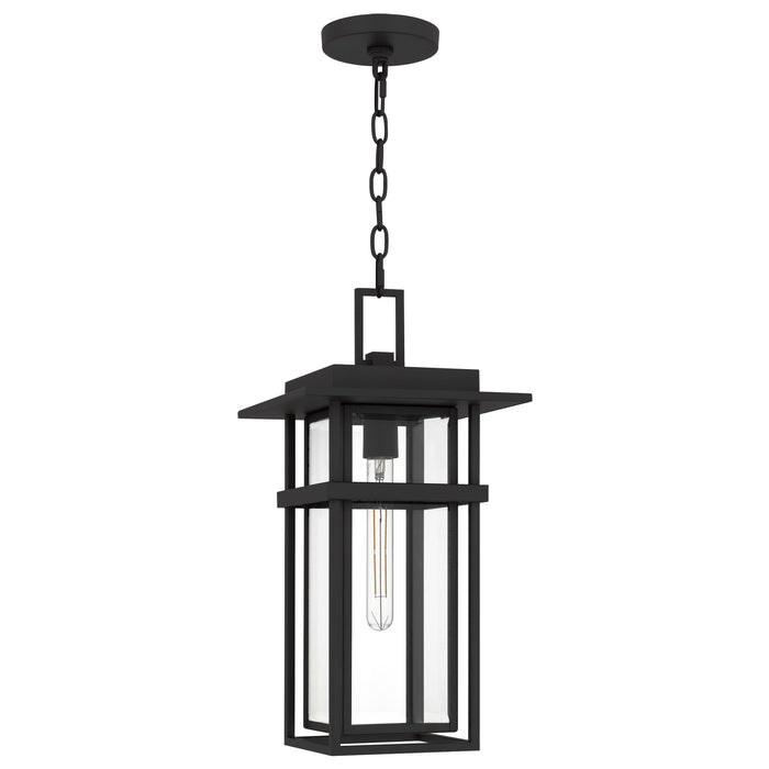 Quoizel - MORG1910EK - One Light Outdoor Hanging Lantern - Morgan - Earth Black