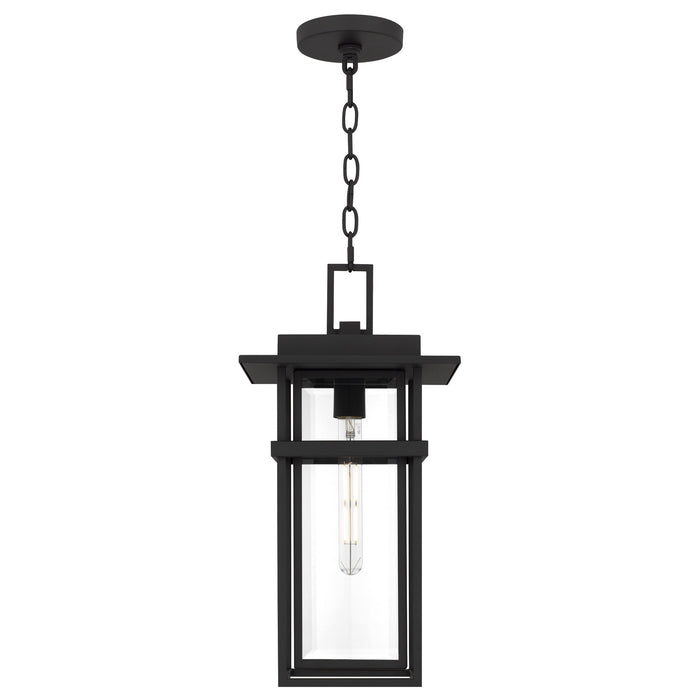Quoizel - MORG1910EK - One Light Outdoor Hanging Lantern - Morgan - Earth Black