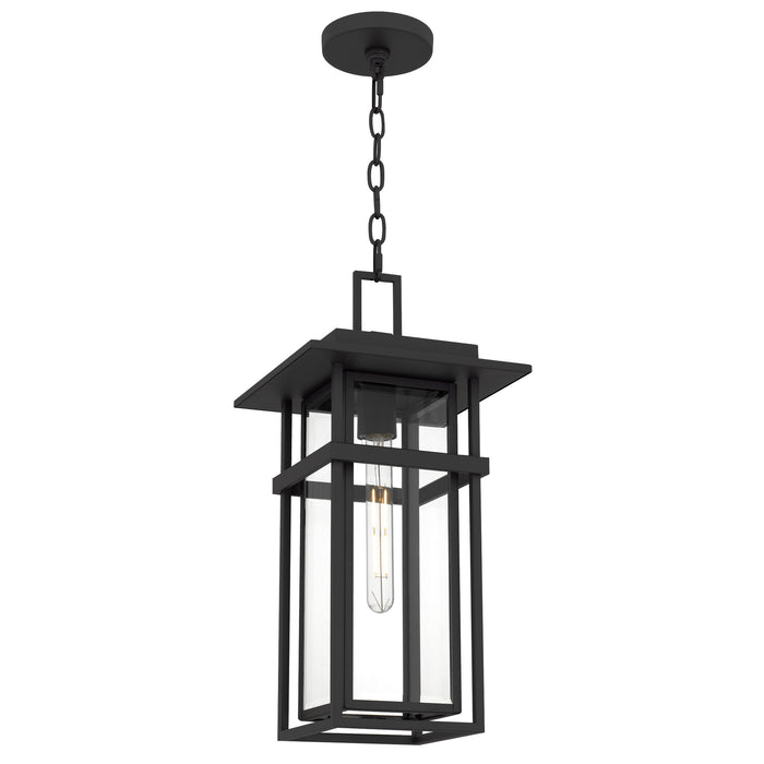 Quoizel - MORG1910EK - One Light Outdoor Hanging Lantern - Morgan - Earth Black