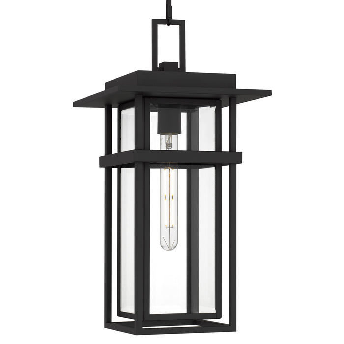 Quoizel - MORG1910EK - One Light Outdoor Hanging Lantern - Morgan - Earth Black