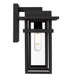 Quoizel - MORG8407EK - One Light Outdoor Wall Lantern - Morgan - Earth Black