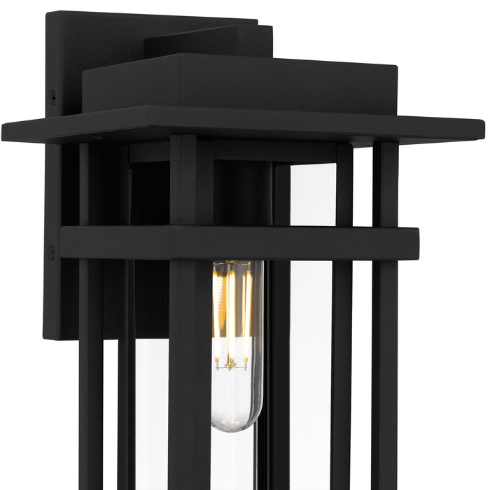 Quoizel - MORG8407EK - One Light Outdoor Wall Lantern - Morgan - Earth Black