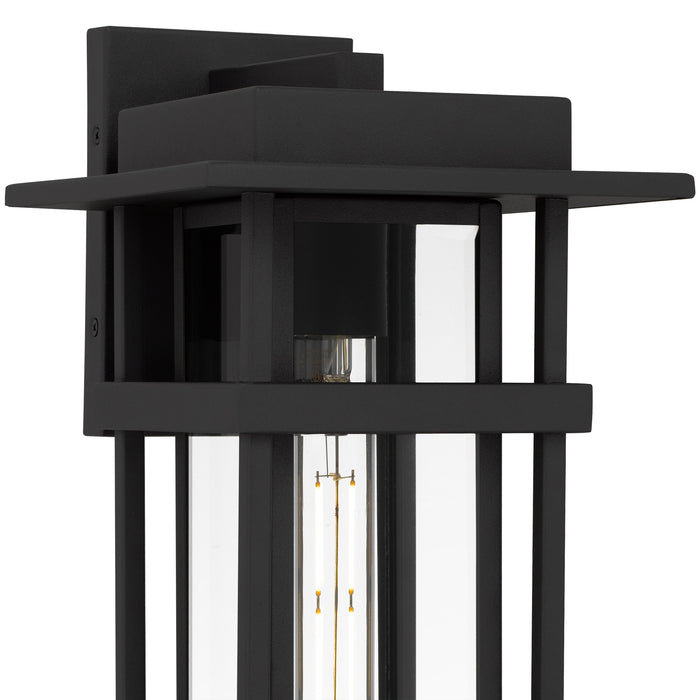 Quoizel - MORG8408EK - One Light Outdoor Wall Lantern - Morgan - Earth Black