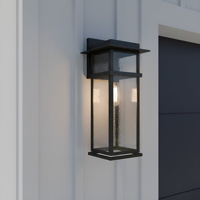 Quoizel - MORG8410EK - One Light Outdoor Wall Lantern - Morgan - Earth Black