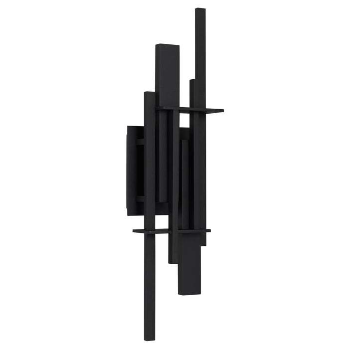 Quoizel - NEWT8406EK - LED Outdoor Wall Lantern - Newton - Earth Black