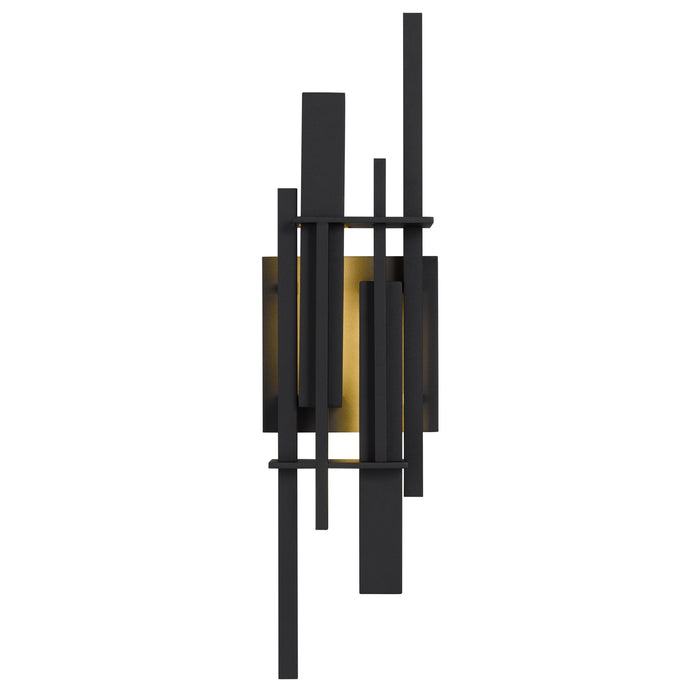 Quoizel - NEWT8406EK - LED Outdoor Wall Lantern - Newton - Earth Black