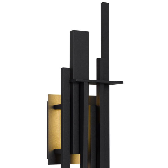 Quoizel - NEWT8406EK - LED Outdoor Wall Lantern - Newton - Earth Black