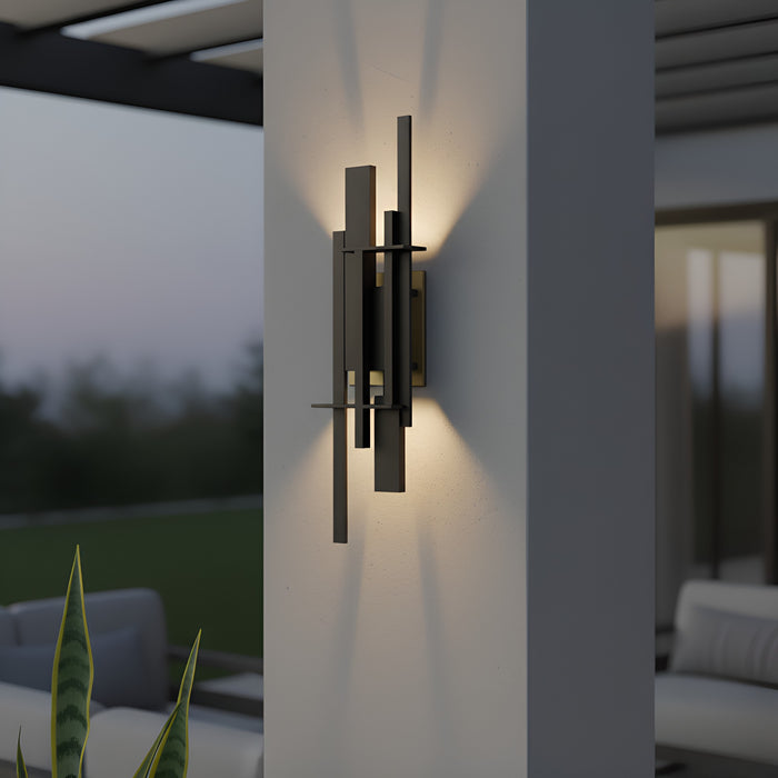 Quoizel - NEWT8406EK - LED Outdoor Wall Lantern - Newton - Earth Black