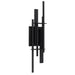 Quoizel - NEWT8407EK - LED Outdoor Wall Lantern - Newton - Earth Black