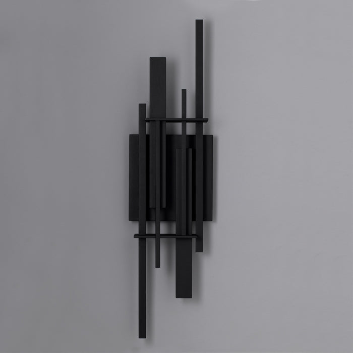 Quoizel - NEWT8407EK - LED Outdoor Wall Lantern - Newton - Earth Black