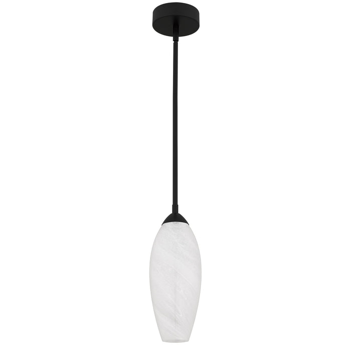 Quoizel - PCBUR1505MBK - LED Mini Pendant - Burnett - Matte Black