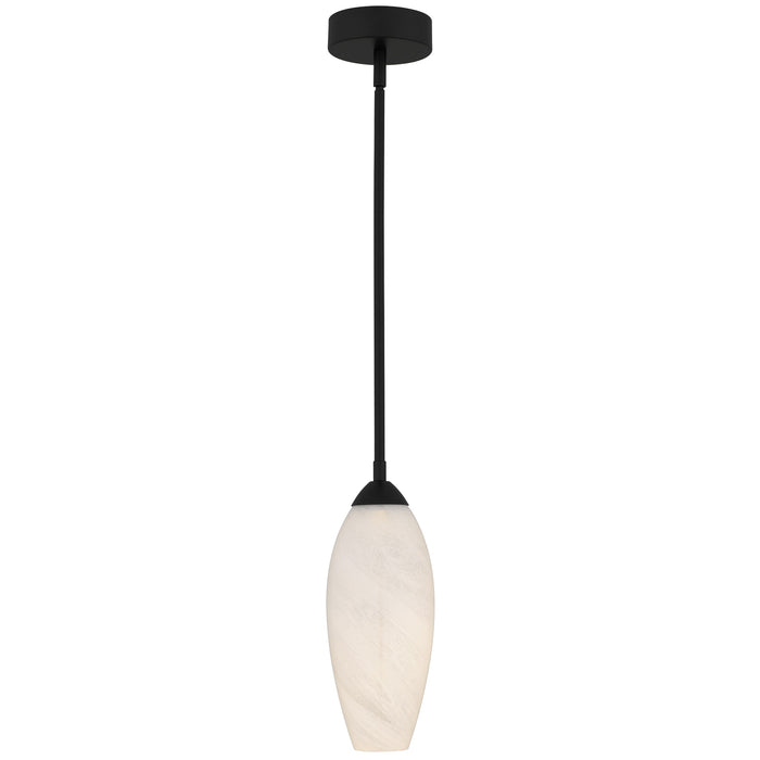 Quoizel - PCBUR1505MBK - LED Mini Pendant - Burnett - Matte Black