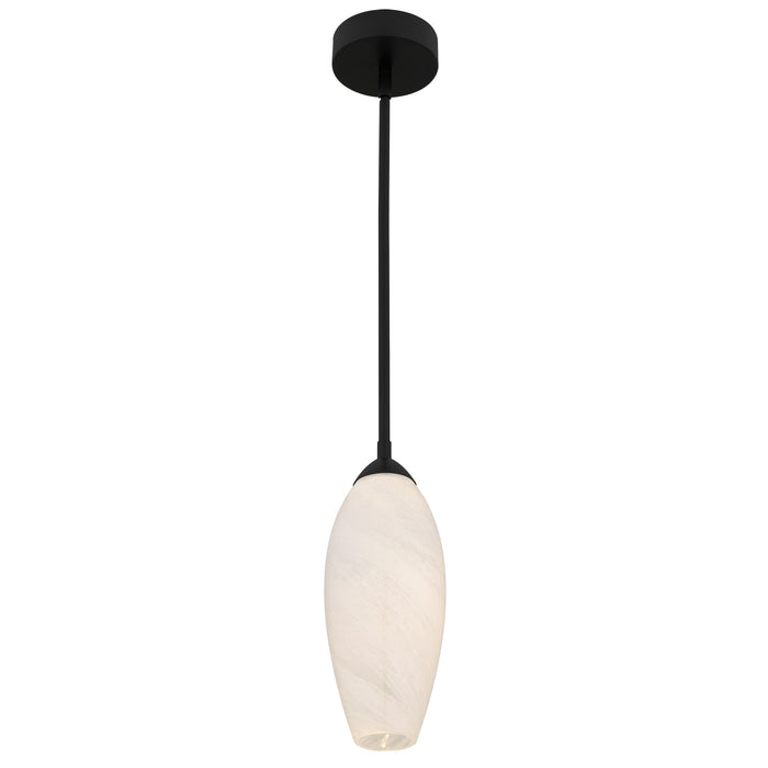 Quoizel - PCBUR1505MBK - LED Mini Pendant - Burnett - Matte Black