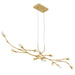Quoizel - PCCOR1250GFL - LED Island Pendant - Cora - Gold Leaf