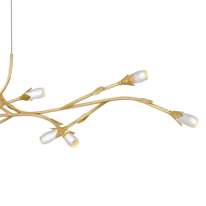Quoizel - PCCOR1250GFL - LED Island Pendant - Cora - Gold Leaf