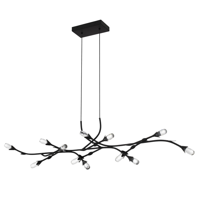 Quoizel - PCCOR1250MBK - LED Island Pendant - Cora - Matte Black