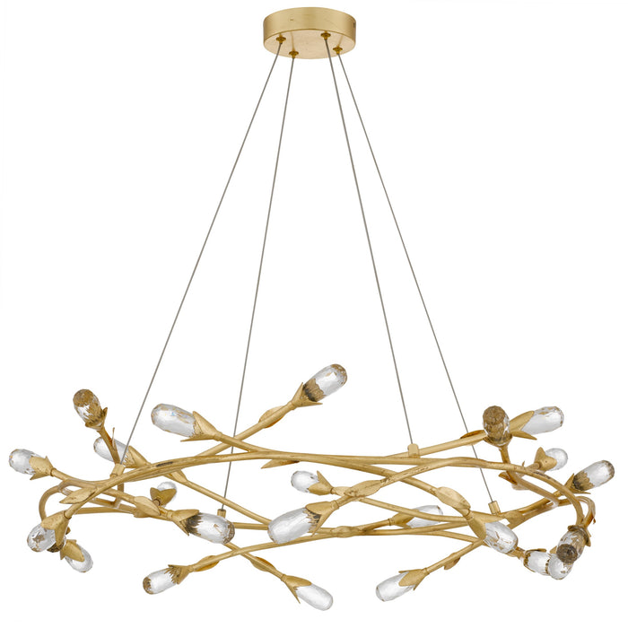 Quoizel - PCCOR2832GFL - LED Pendant - Cora - Gold Leaf