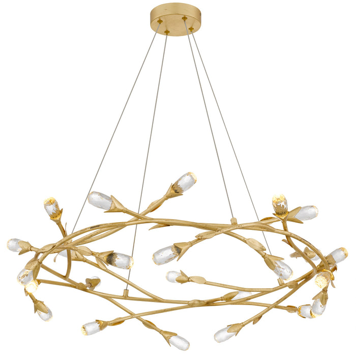 Quoizel - PCCOR2832GFL - LED Pendant - Cora - Gold Leaf