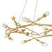 Quoizel - PCCOR2832GFL - LED Pendant - Cora - Gold Leaf