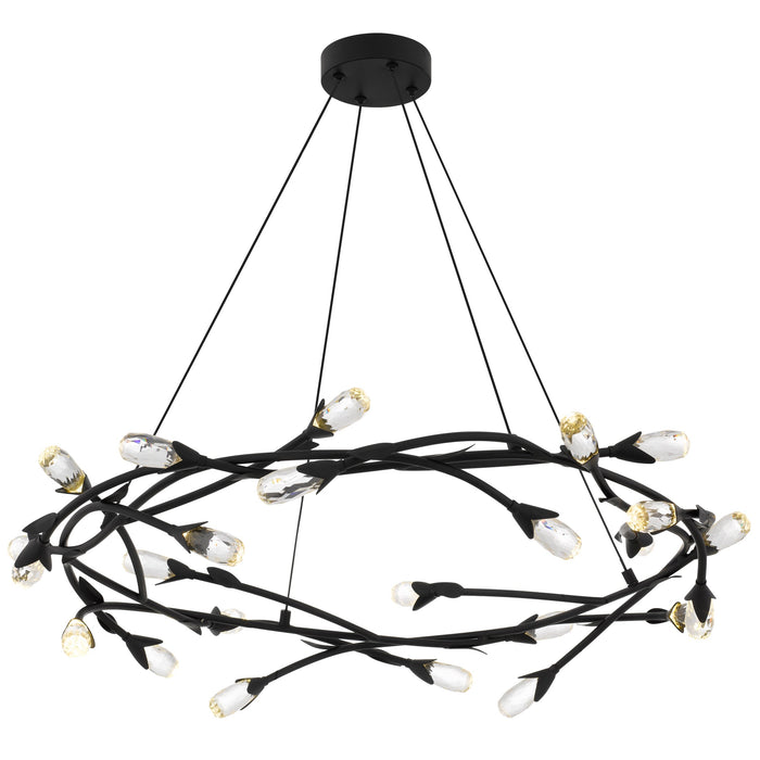 Quoizel - PCCOR2832MBK - LED Pendant - Cora - Matte Black
