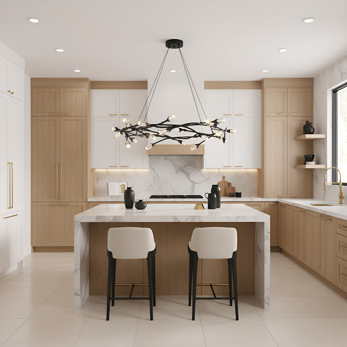 Quoizel - PCCOR2832MBK - LED Pendant - Cora - Matte Black