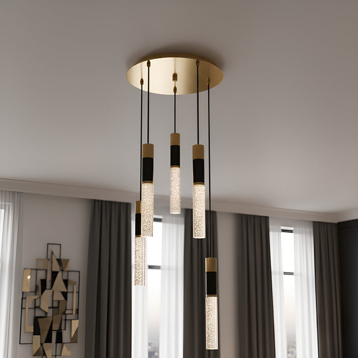 Quoizel - PCDAV1814BRG - LED Pendant - Davies - Brushed Gold