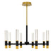 Quoizel - PCDAV5032BRG - LED Chandelier - Davies - Brushed Gold