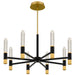 Quoizel - PCDAV5032BRG - LED Chandelier - Davies - Brushed Gold