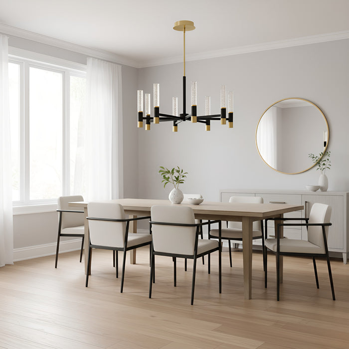 Quoizel - PCDAV5032BRG - LED Chandelier - Davies - Brushed Gold