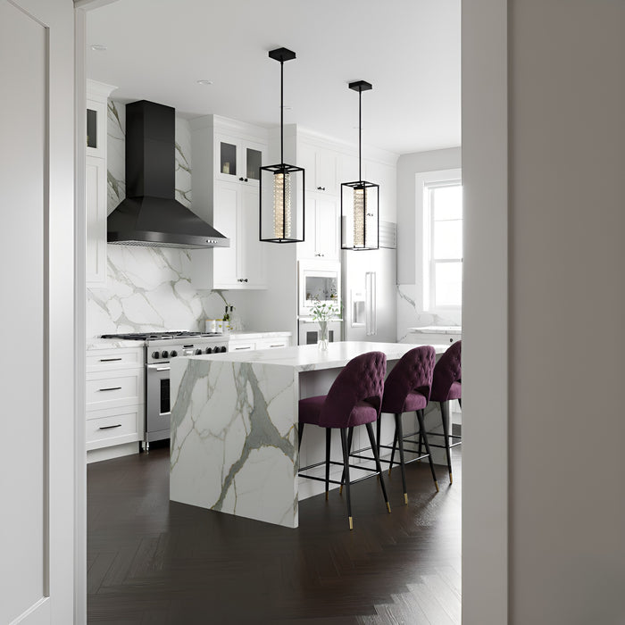 Quoizel - PCDZ1508MBK - LED Mini Pendant - Dazzle - Matte Black